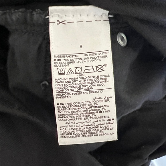 Old Navy Maternity Full Panel Skinny Jeans - Black - Picture 5 of 5